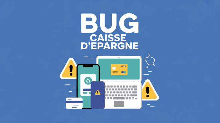illustration bug caisse d epargne aujourd hui smartphone ordinateur