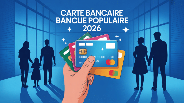 Main tient carte bancaire Banque Populaire titre 2026