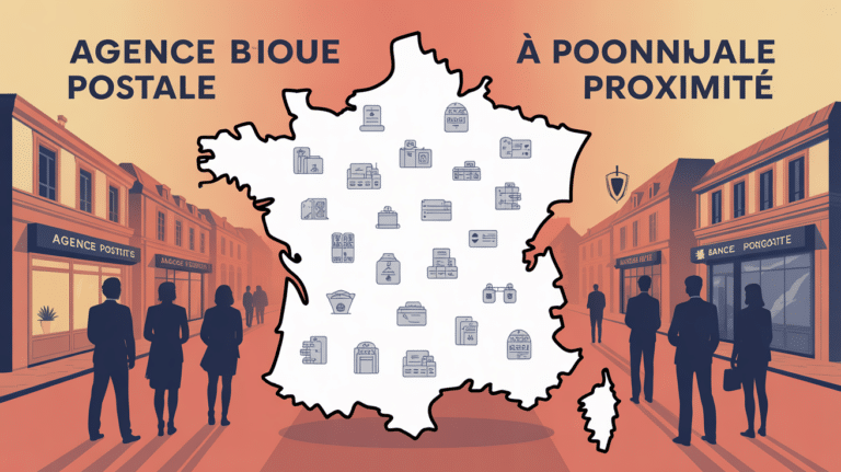 carte banque postale a proximité points agences France