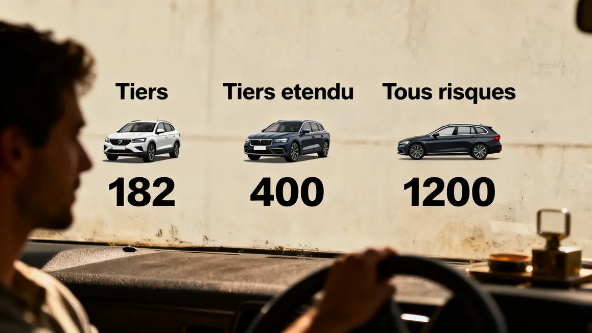 tableau formules assurance auto tiers tous risques