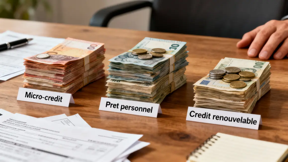 types credit rapide microcredit pret personnel