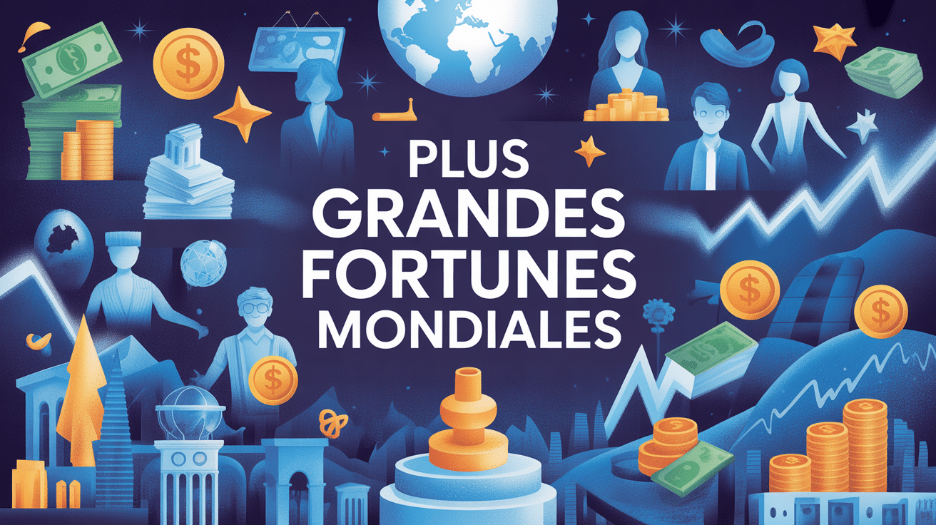 fortune monde classement tableau globe billets pieces silhouettes
