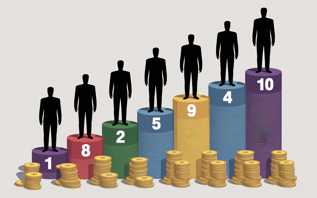 fortune monde classement podium top 10 chiffres