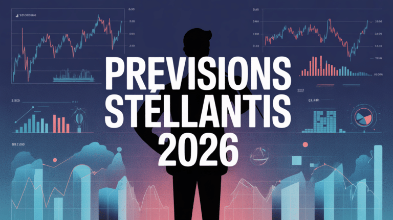 prevision action stellantis 2026 silhouette et graphiques