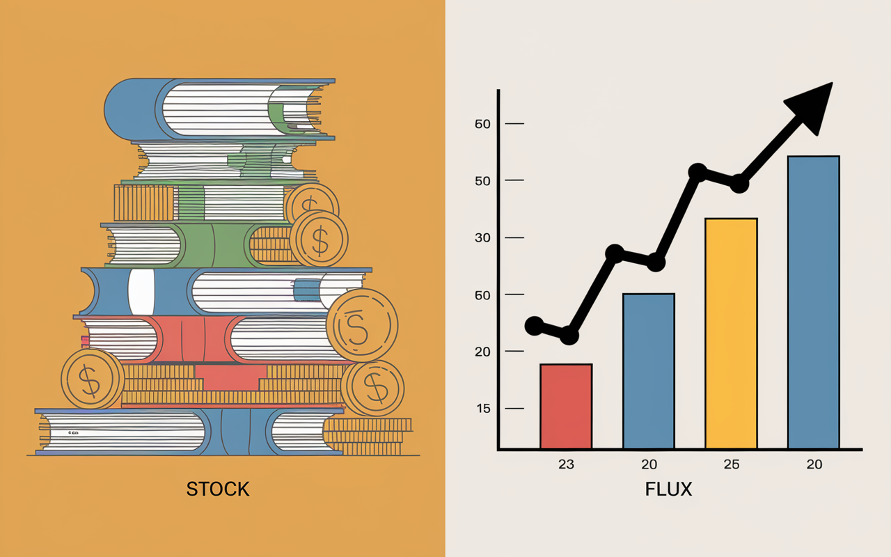 compte de résultat et bilan explication stock flux