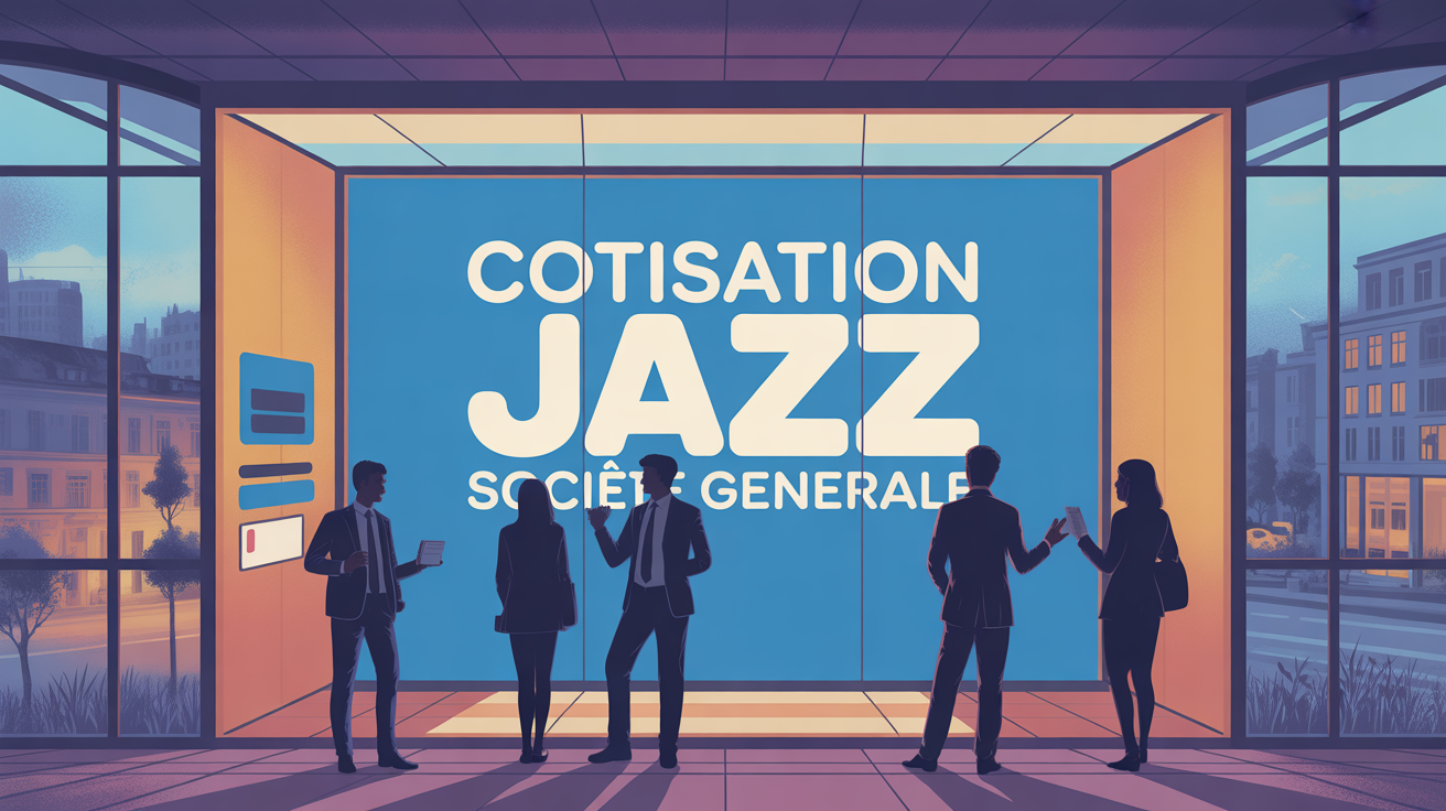 cotisation jazz société générale avis illustration agence extérieure