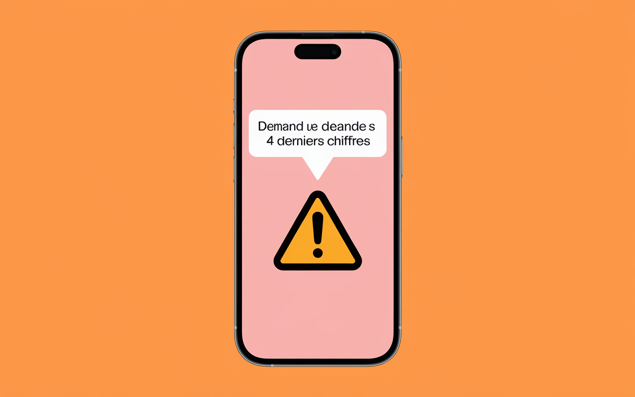 donner les 4 derniers chiffres de sa carte bancaire faux sms alerte