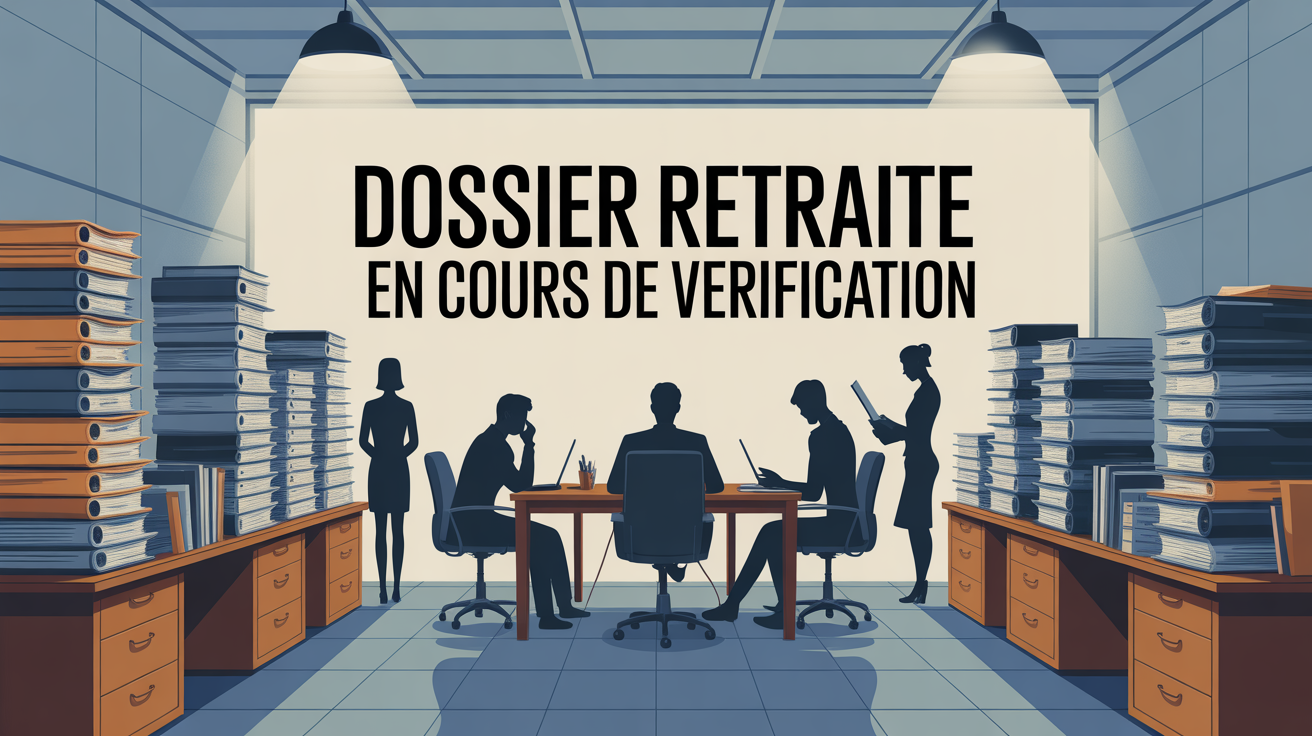 bureau administratif dossier retraite en cours de vérification combien de temps