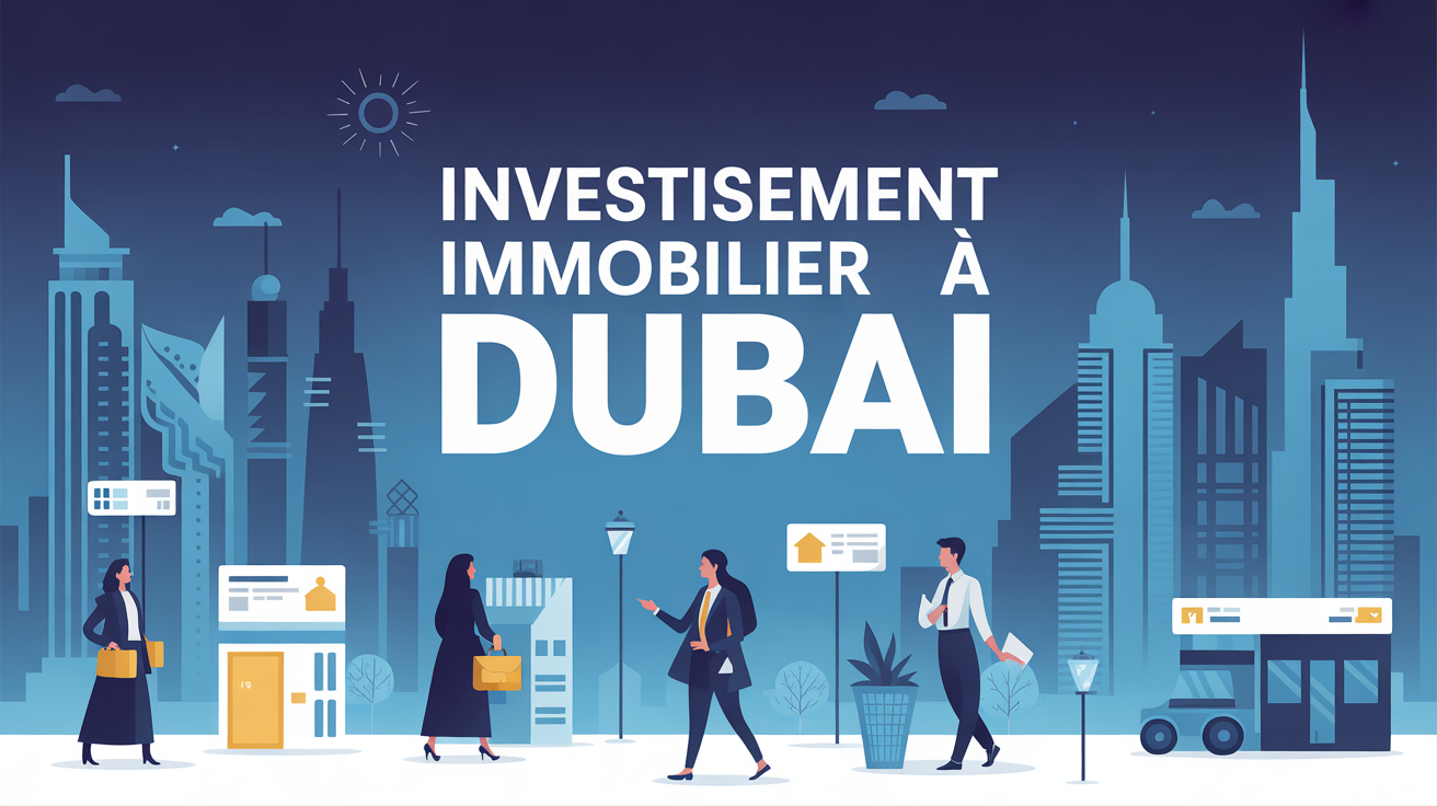 dubai investissement immobilier skyline moderne