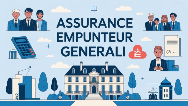 generali assurance emprunteur avis illustration maison securite
