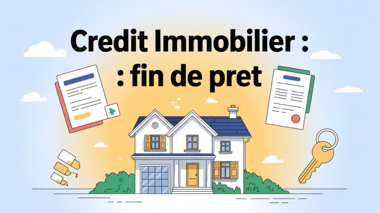 j ai fini de payer mon credit immobilier illustration centrale
