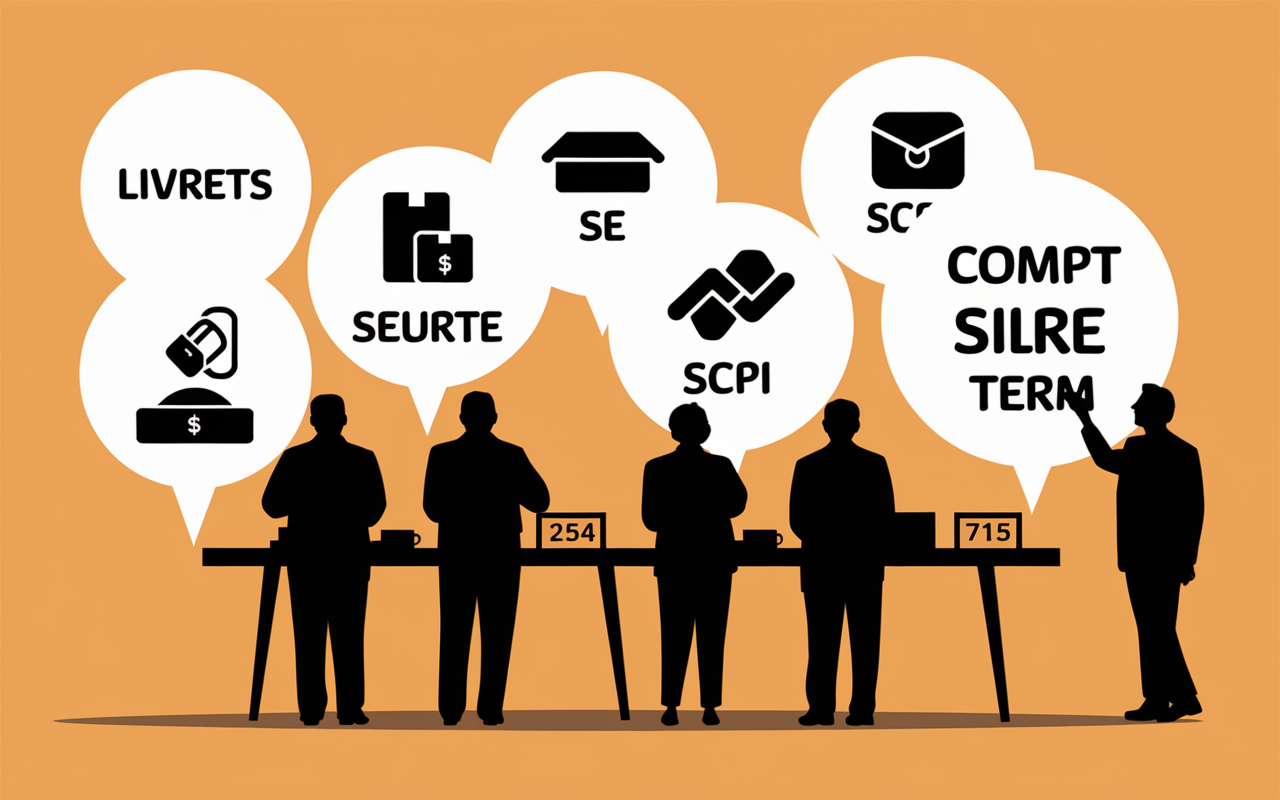 options meilleur placement pour un senior, livrets assurance vie SCPI