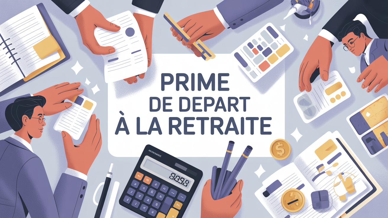 quand est versée la prime de départ en retraite illustration