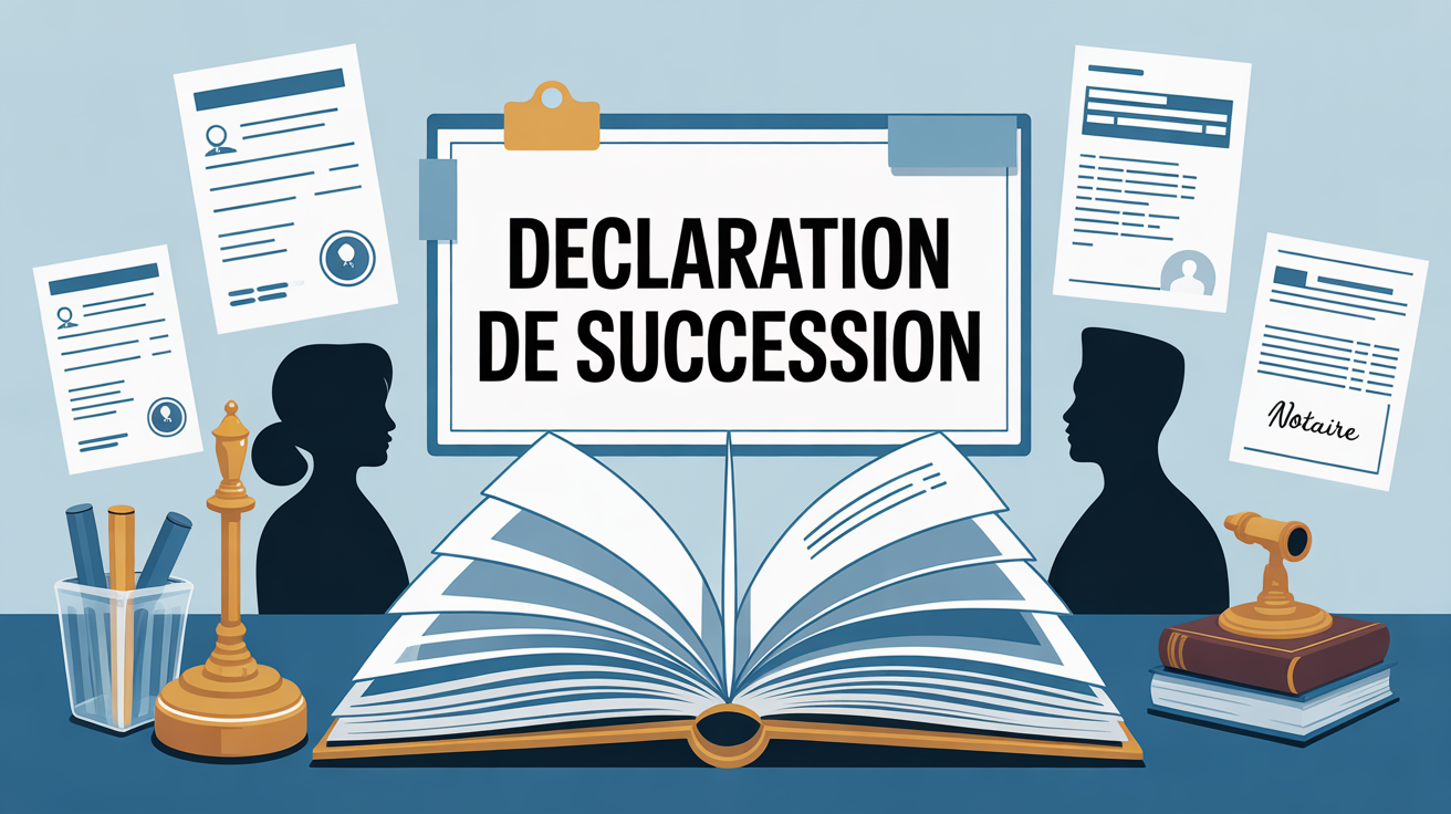 qui fait la déclaration de succession aux impôts illustration dossier