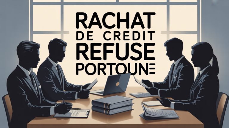 rachat de crédit refusé partout que faire titre dossier table