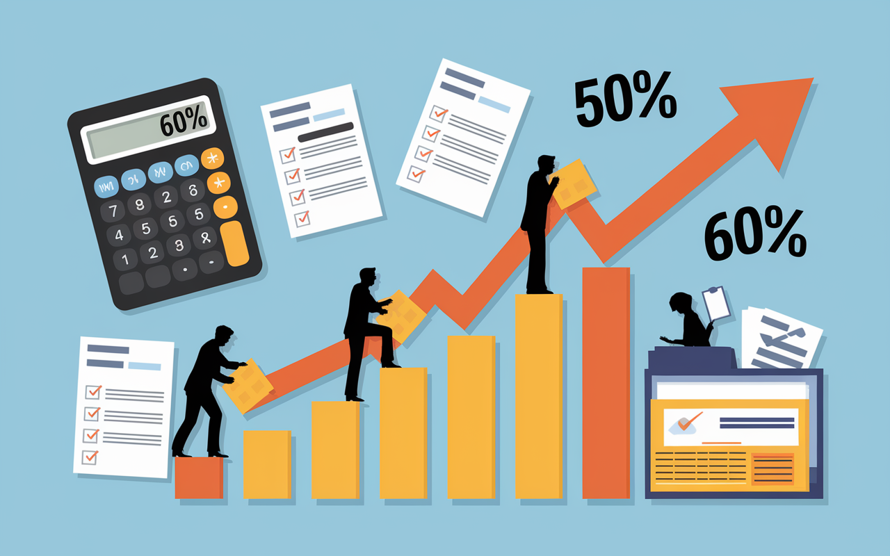 tableau calculatrice pièges de la retraite progressive