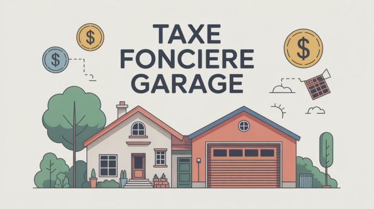 illustration taxe fonciere et garage