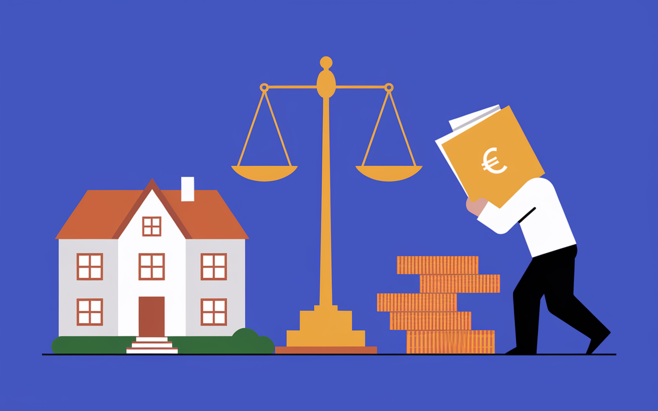 taxe vente residence principale justice euros