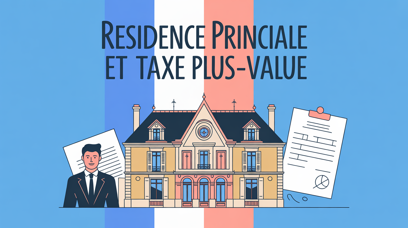 taxe vente residence principale maison et notaire