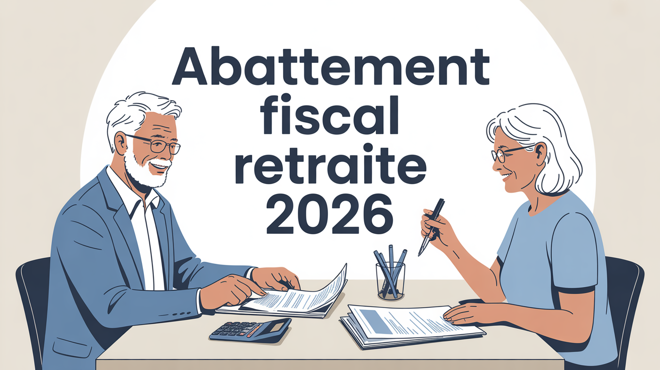 abattement fiscal retraite 2026 couple senior table