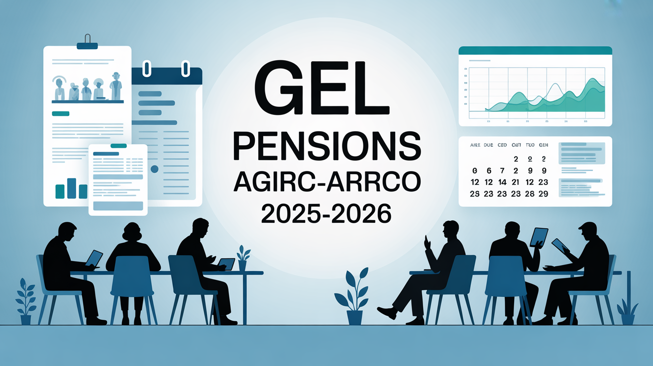 agirc arrco gel pensions retraite visuel bleu