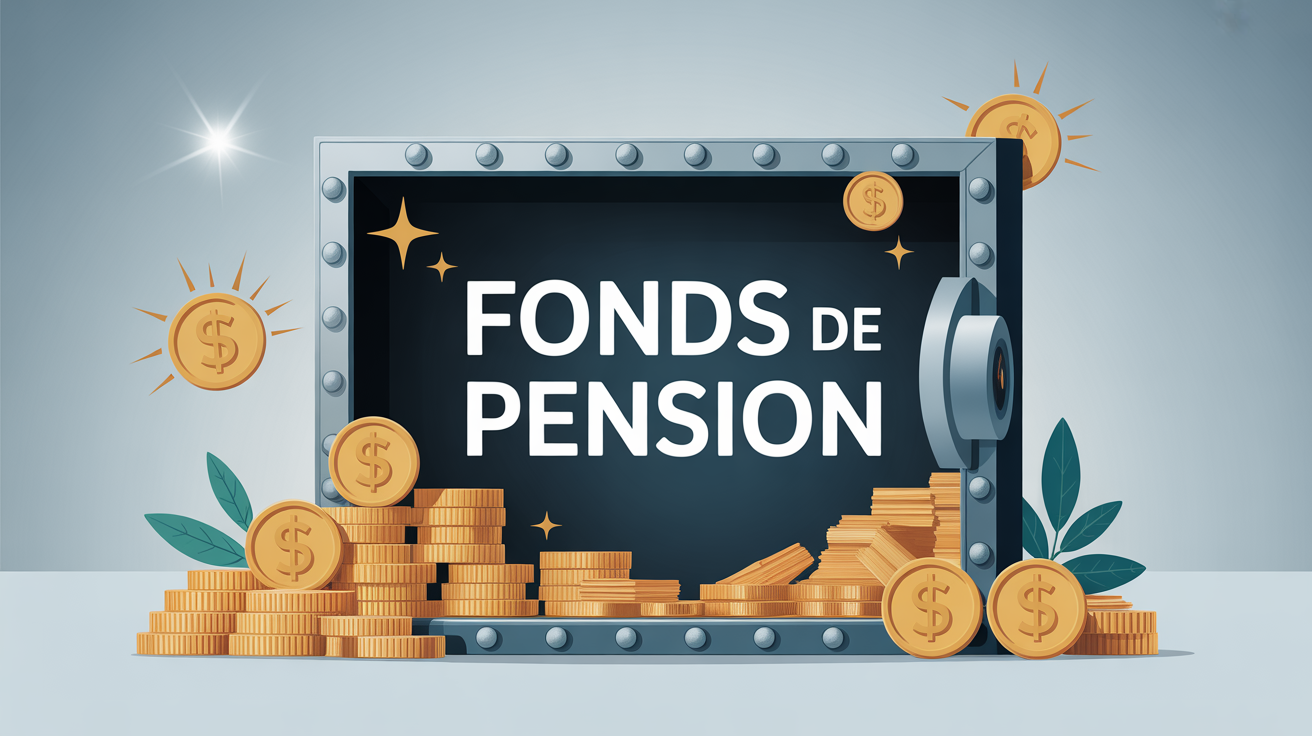 coffre stylisé pension fondu argent