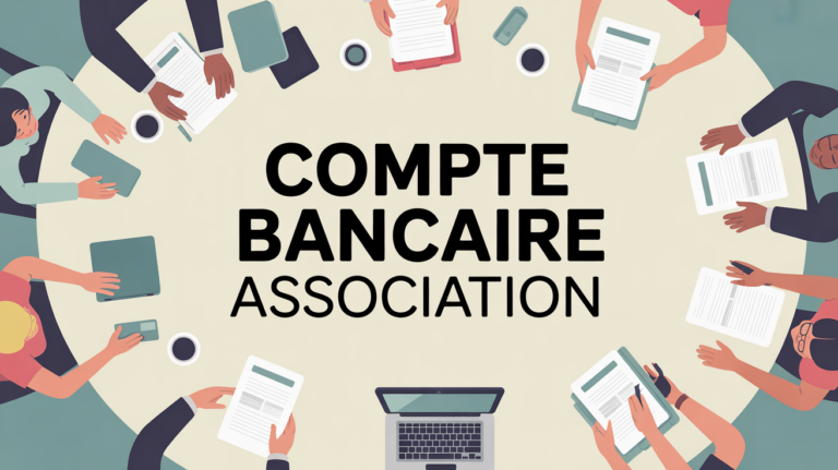 personnes autour table compte bancaire association