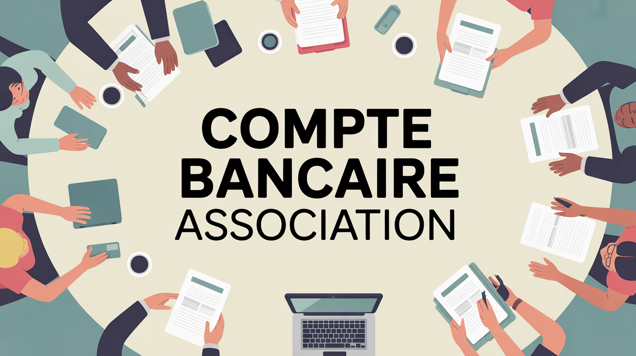 personnes autour table compte bancaire association