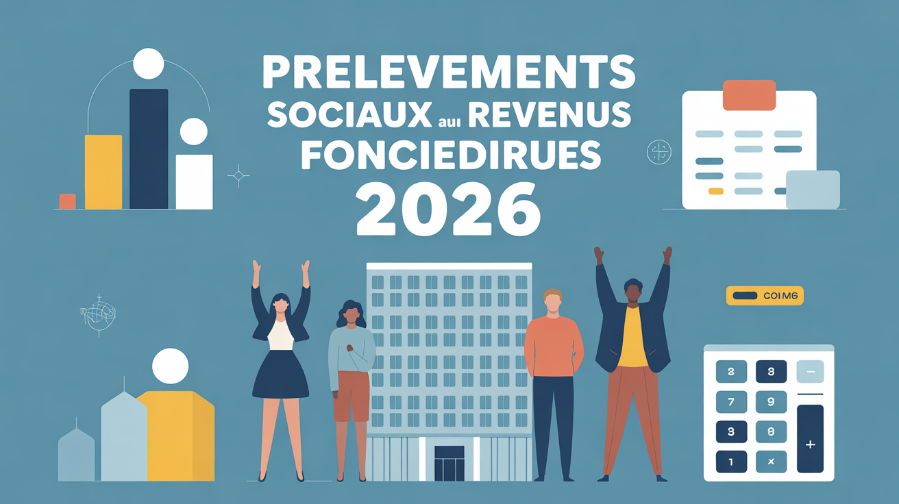 prelevement sociaux sur revenu foncier visuel immeuble 2026