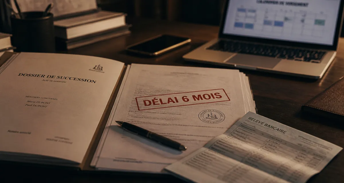 Virement notaire combien de temps succession : délais réels de la succession