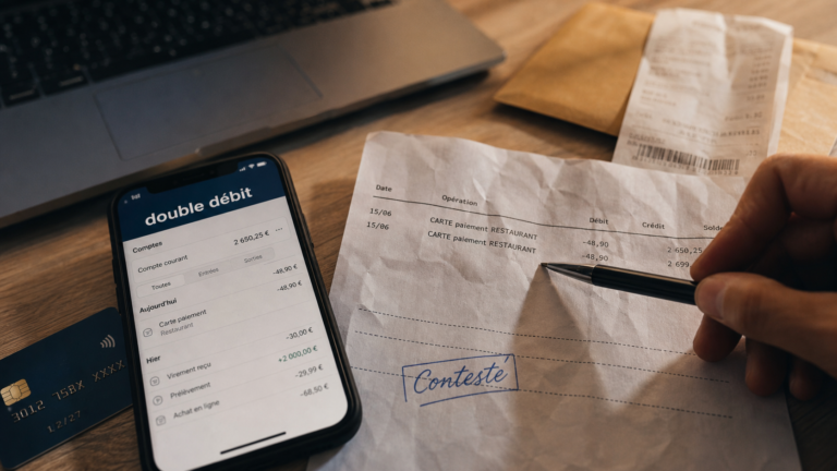 Contester un paiement par carte bancaire prélevé 2 fois pour obtenir un remboursement