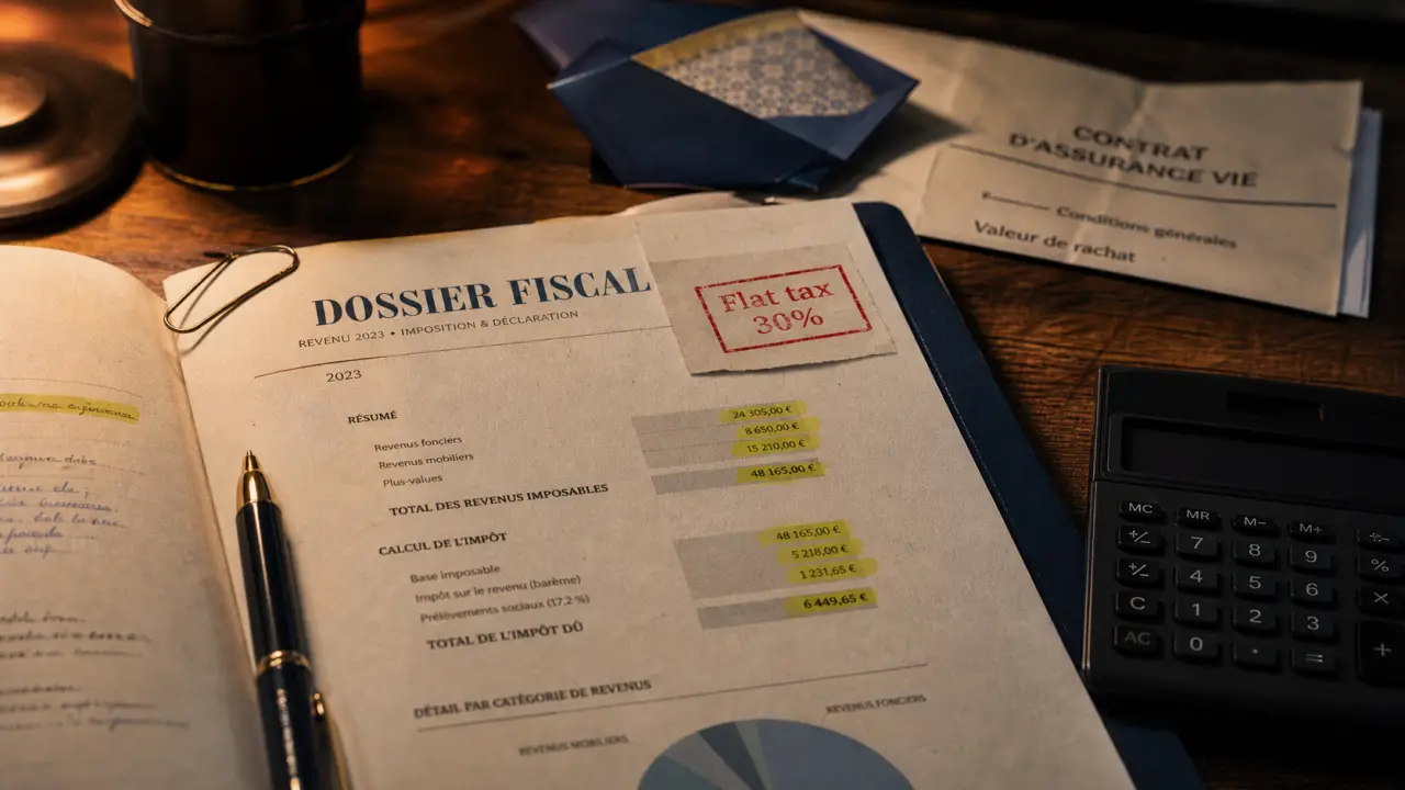 Flat taxe assurance vie : impact 150 000 €, 8 ans et date de versement