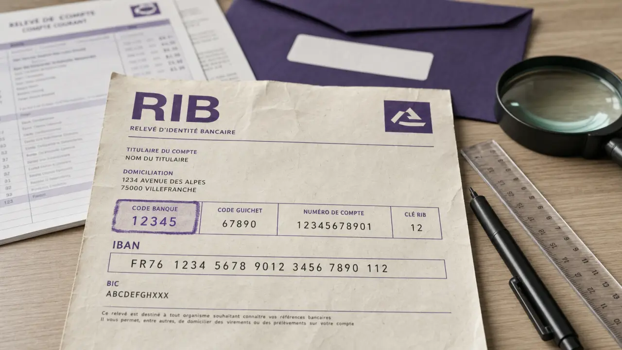 Liste code banque : vérifier 5 chiffres du RIB avant virement