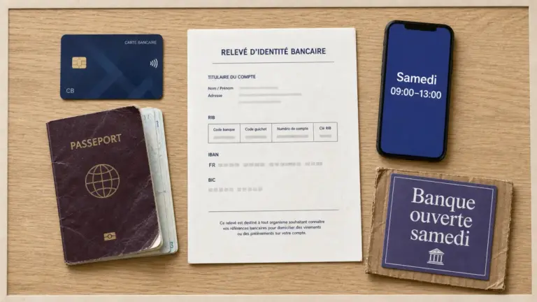 Ouverture banque samedi : horaires exacts et services réels