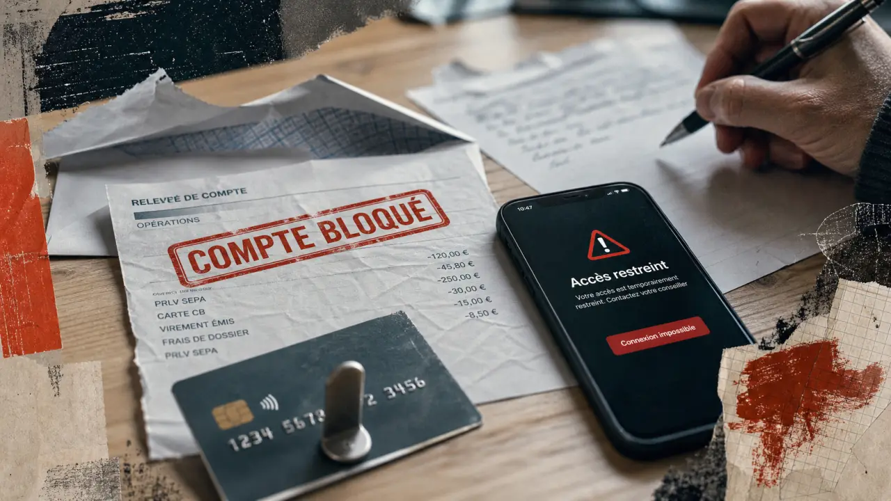 Une banque peut elle bloquer un compte sans prévenir : compte bloqué, alerte et relevé bancaire