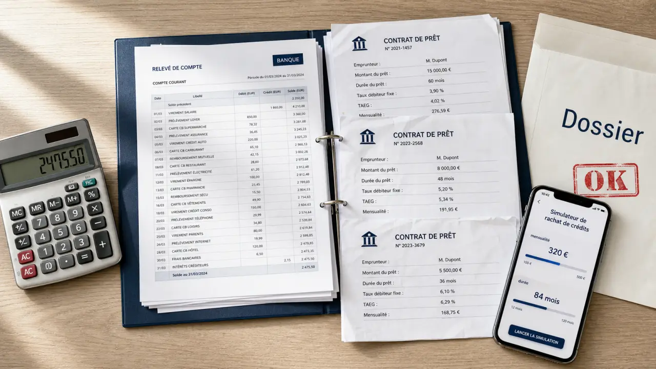 Banque Carrefour rachat de credit : simulation et frais de dossier jusqu’à 150 000 €