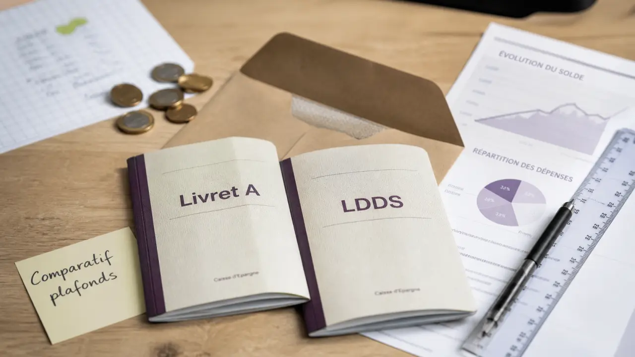 Livret A ou LDDS : plafonds 22 950 € et 12 000 €