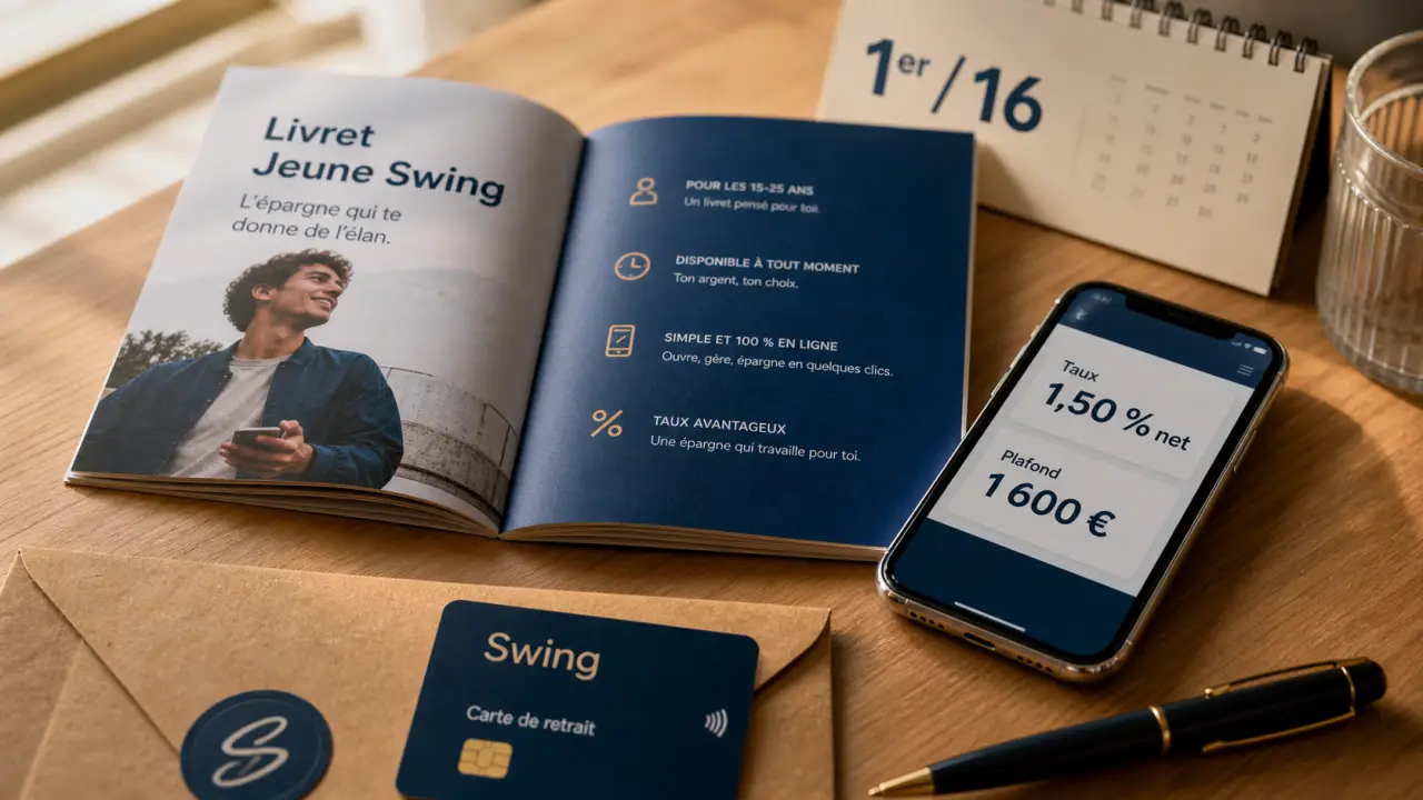 Livret jeune taux la banque postale : 1,50 % net, plafond 1 600 €, calcul par quinzaines