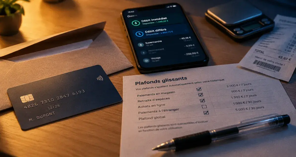 credit mutuel carte bleue et plafonds glissants