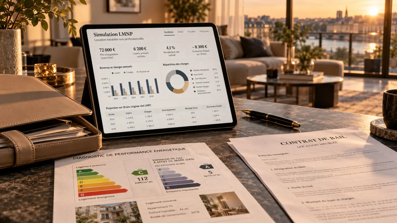 Investissement LMNP : fiscalité avantageuse pour locatif