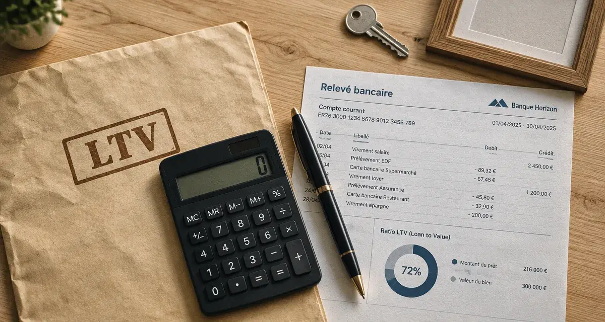 Loan to Value définition : ratio prêt immobilier au-delà de 70% (LTV)