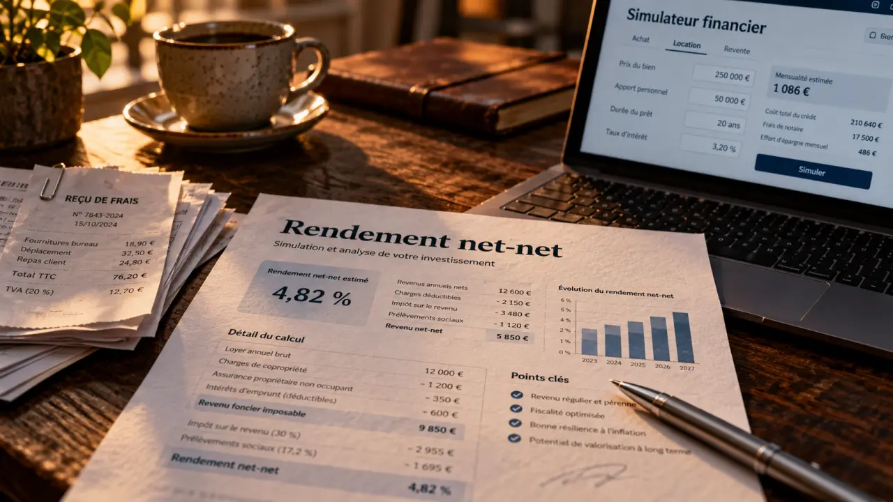 Rendement locatif : du brut au cash-flow, taux ne suffit pas